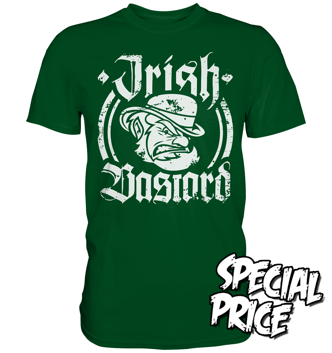 Irish Bastard "Leprechaun I" - Premium Shirt (Größe S)