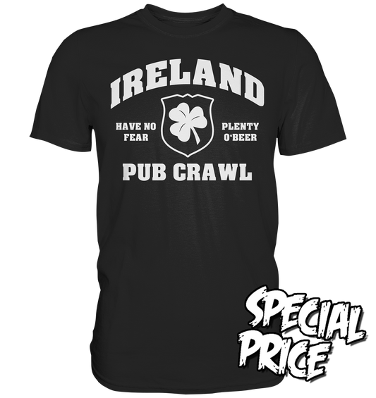 Ireland "Pub Crawl I" - Premium Shirt (Größe M)