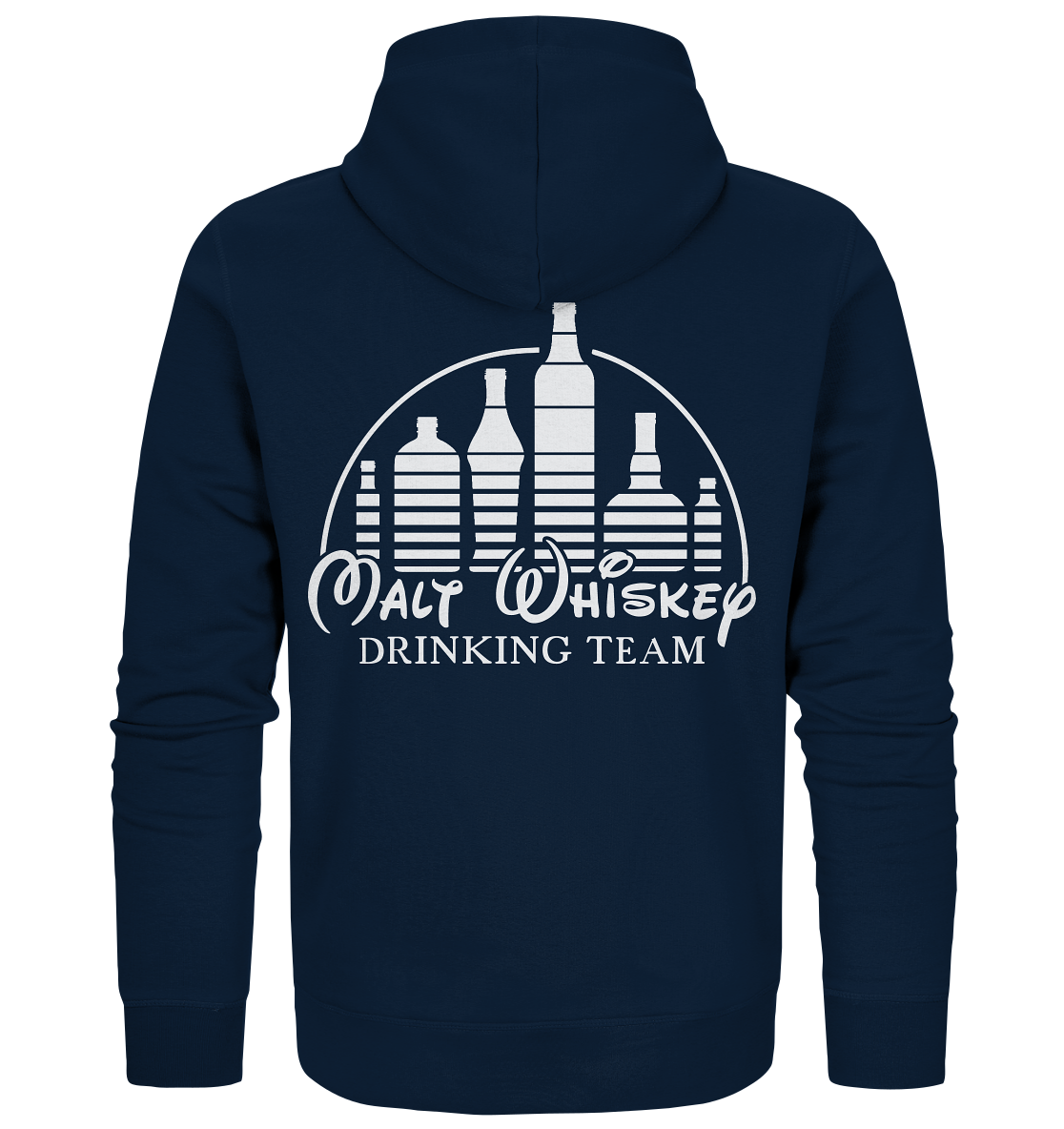 Malt Whiskey "Drinking Team" - Organic Zipper