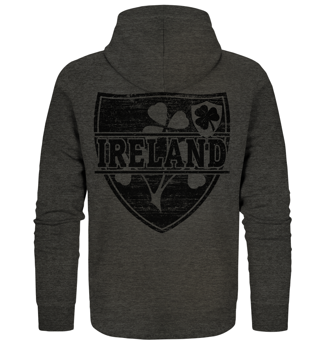 Ireland "Crest" - Organic Zipper