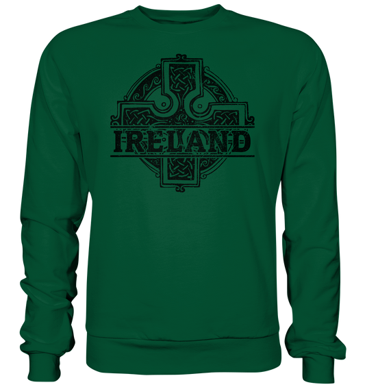 Ireland "Celtic Cross" - Basic Sweatshirt