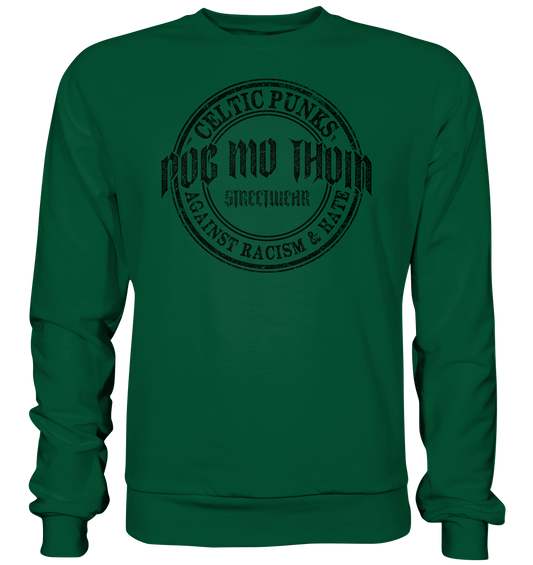 Póg Mo Thóin Streetwear "Celtic Punks Against Racism & Hate" - Basic Sweatshirt