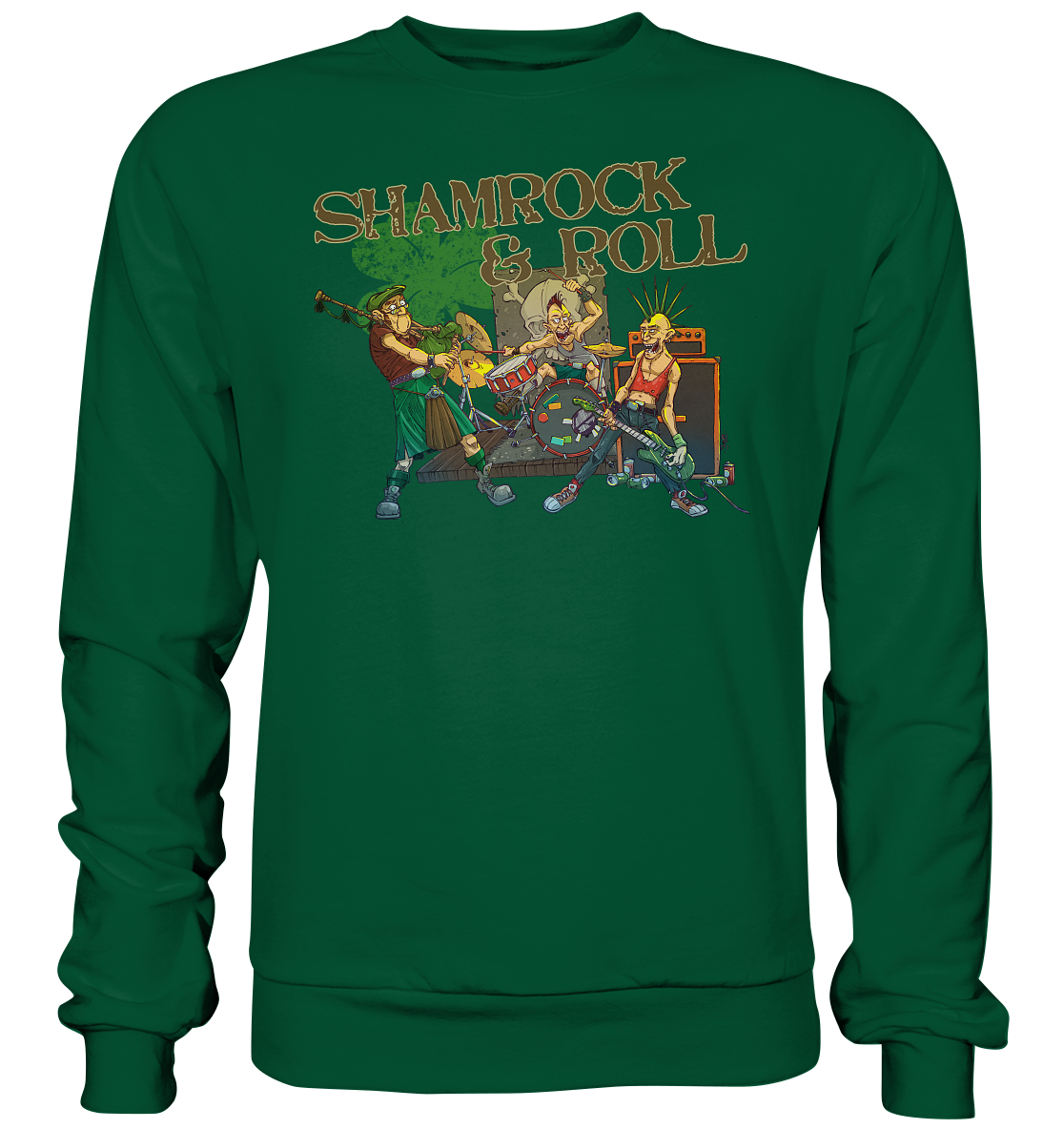 Shamrock & Roll "Band" - Basic Sweatshirt