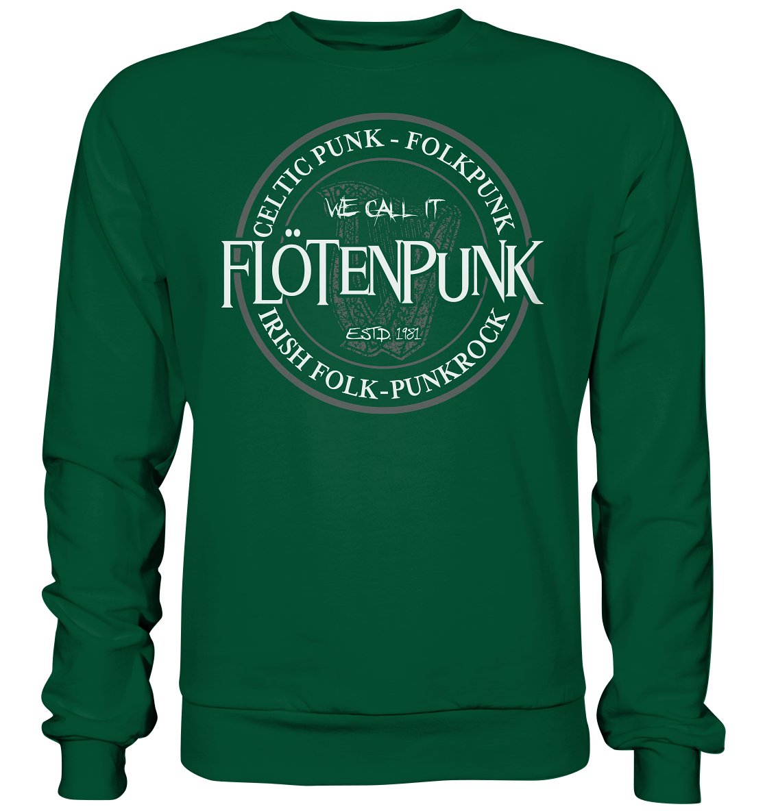 We call it "Flötenpunk" - Basic Sweatshirt