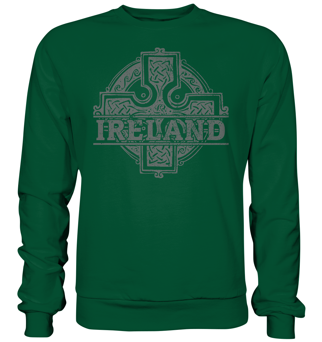 Ireland "Celtic Cross" - Basic Sweatshirt