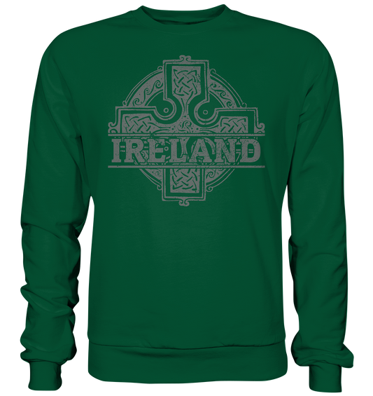 Ireland "Celtic Cross" - Basic Sweatshirt