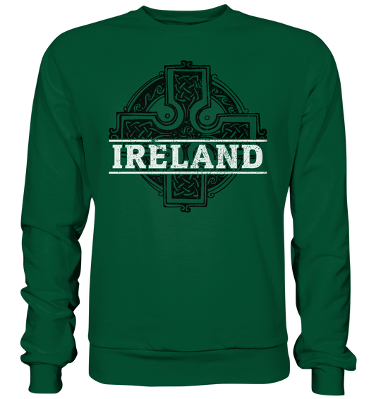 Ireland "Celtic Cross" - Basic Sweatshirt