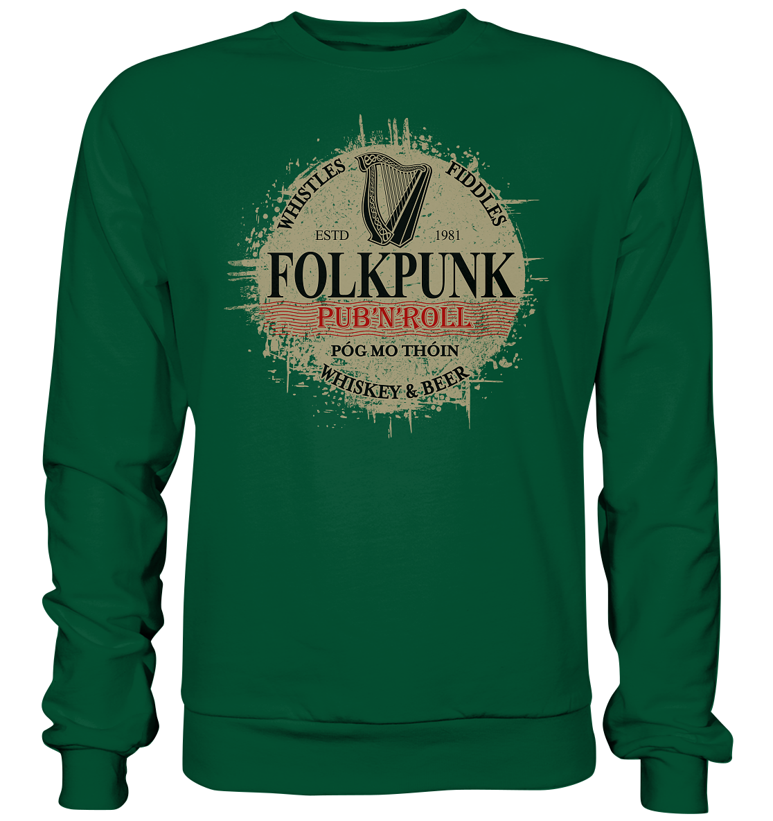 Folkpunk "Pub'n'Roll" - Basic Sweatshirt