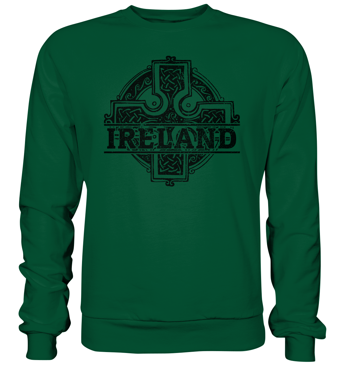 Ireland "Celtic Cross" - Basic Sweatshirt