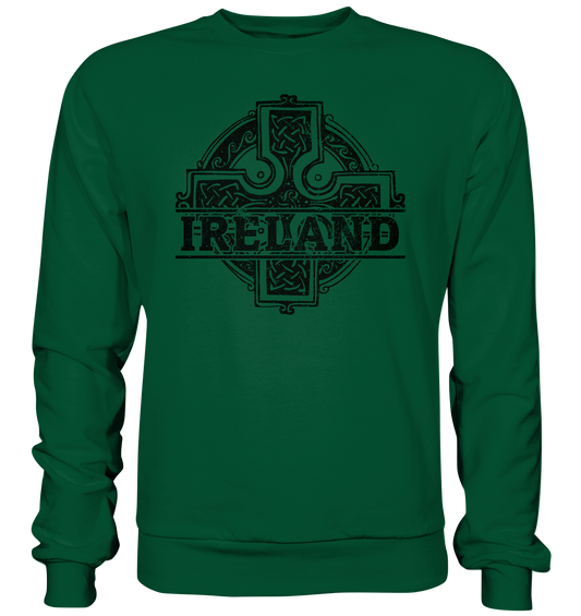 Ireland "Celtic Cross" - Basic Sweatshirt