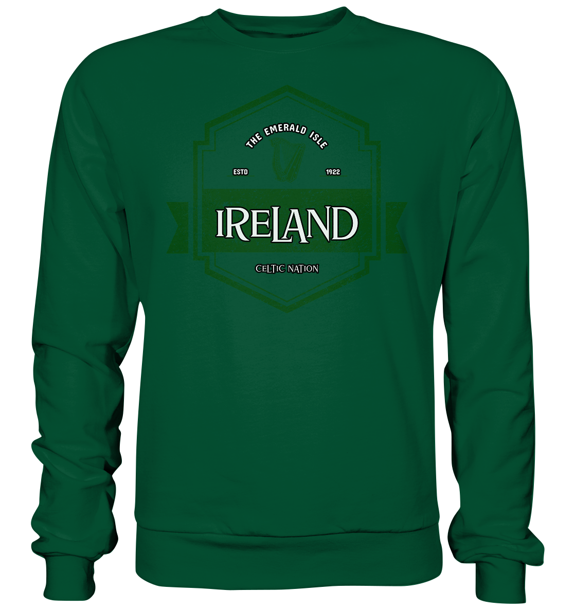 Ireland "The Emerald Isle / Celtic Nation" - Basic Sweatshirt