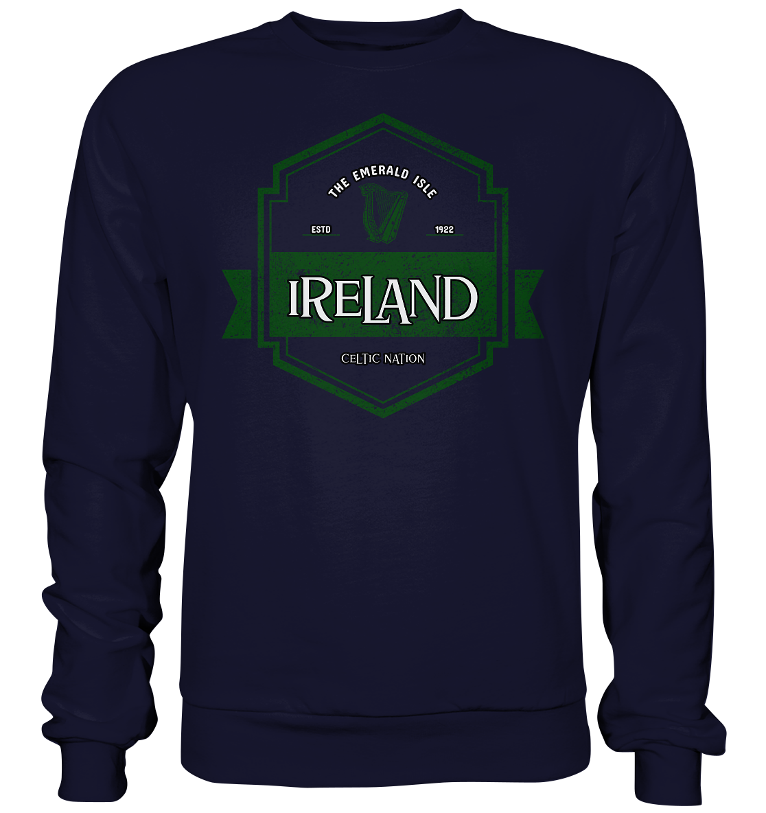 Ireland "The Emerald Isle / Celtic Nation" - Basic Sweatshirt