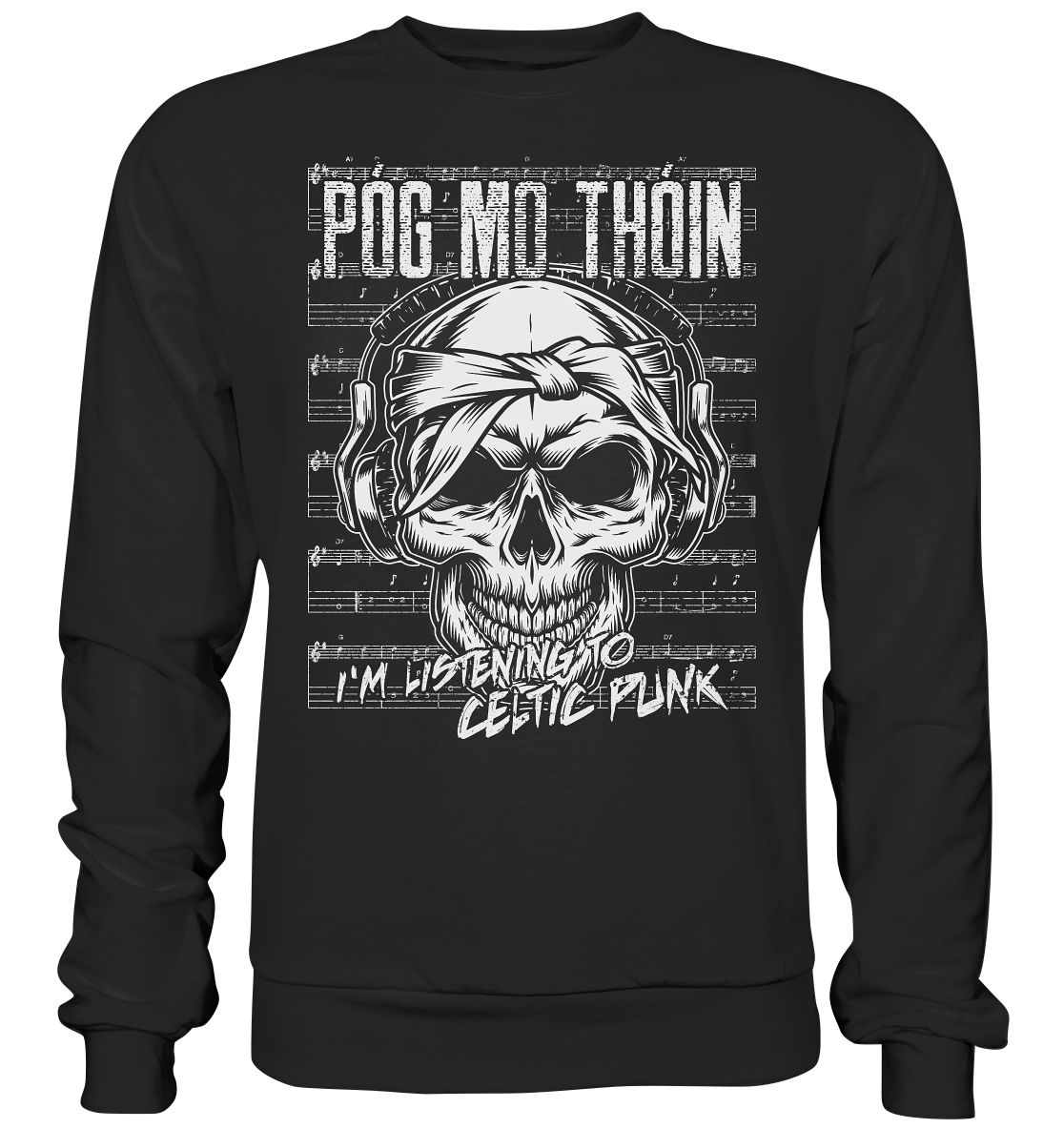 Póg Mo Thóin "Celtic Punk" - Basic Sweatshirt