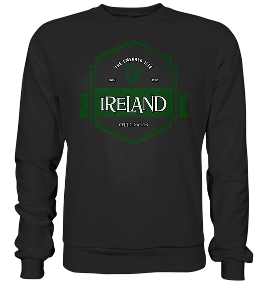 Ireland "The Emerald Isle / Celtic Nation" - Basic Sweatshirt