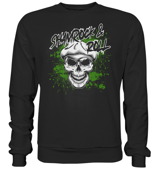 Shamrock And Roll "Skull" - Basic Sweatshirt