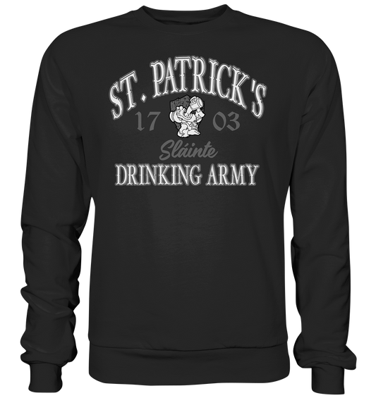 St. Patrick's Drinking Army "Sláinte" - Basic Sweatshirt