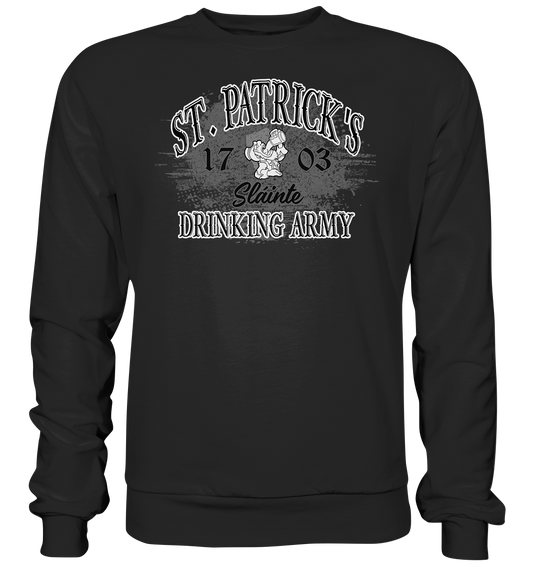 St. Patrick's Drinking Army "Sláinte" - Basic Sweatshirt