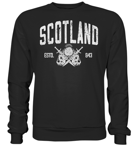 Scotland "Estd. 843" - Basic Sweatshirt