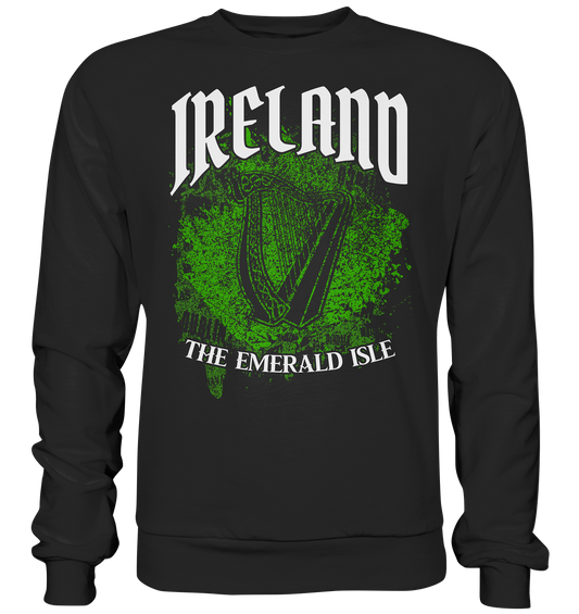 Ireland "The Emerald Isle / Splatter" - Basic Sweatshirt