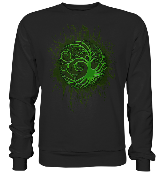 Celtic Tree "Splatter" - Basic Sweatshirt