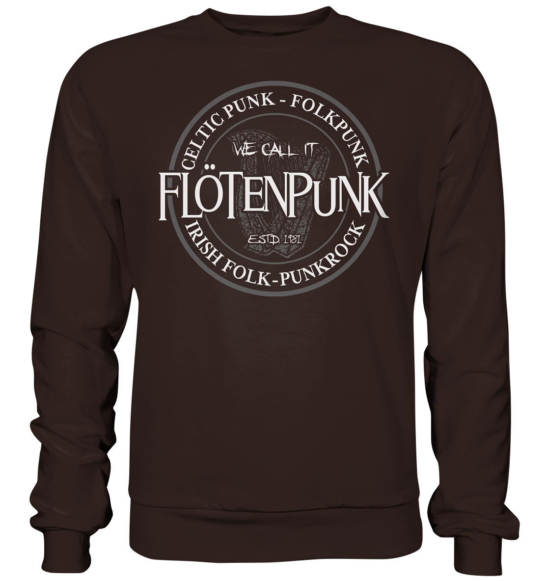 We call it "Flötenpunk" - Basic Sweatshirt