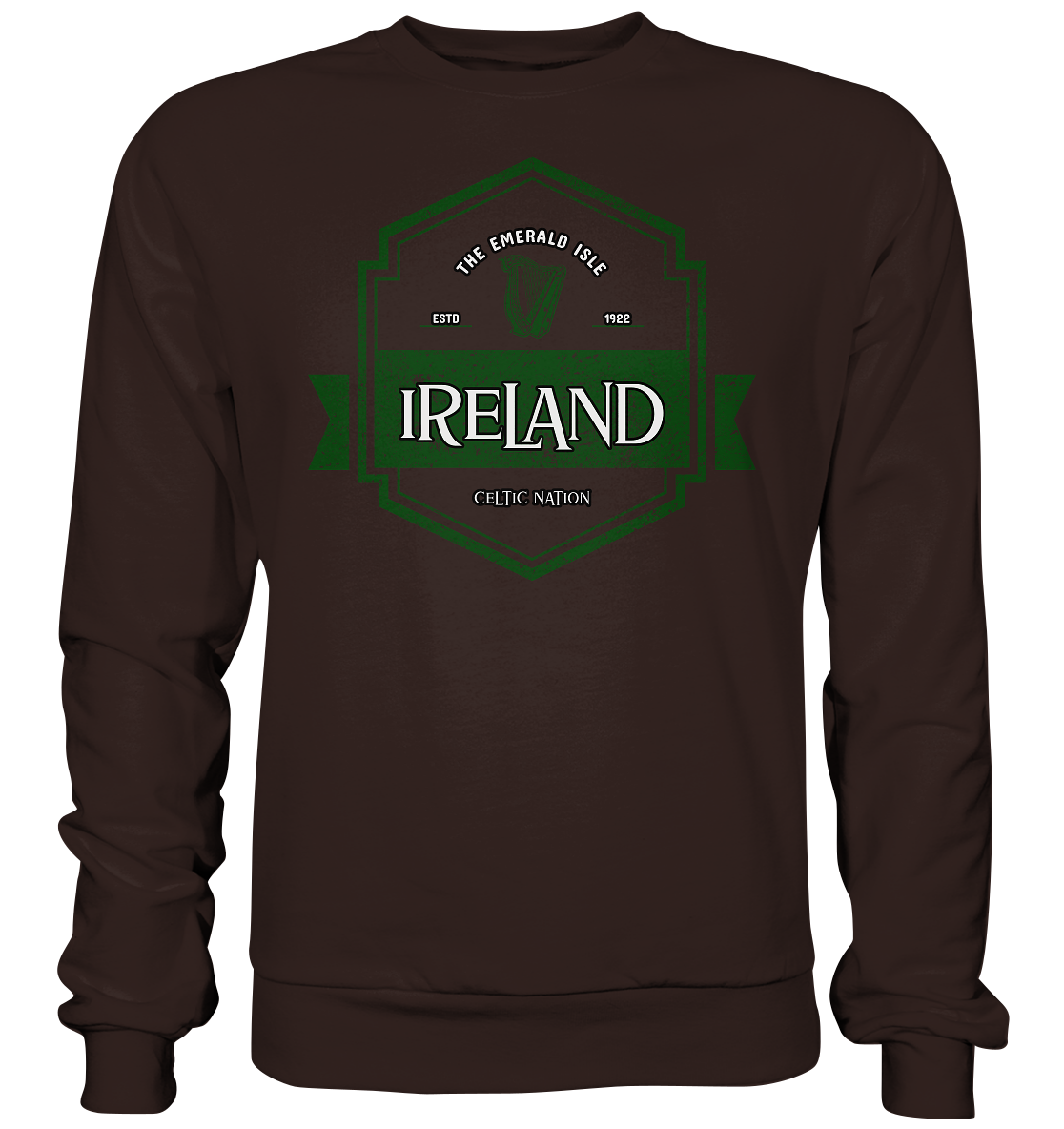 Ireland "The Emerald Isle / Celtic Nation" - Basic Sweatshirt