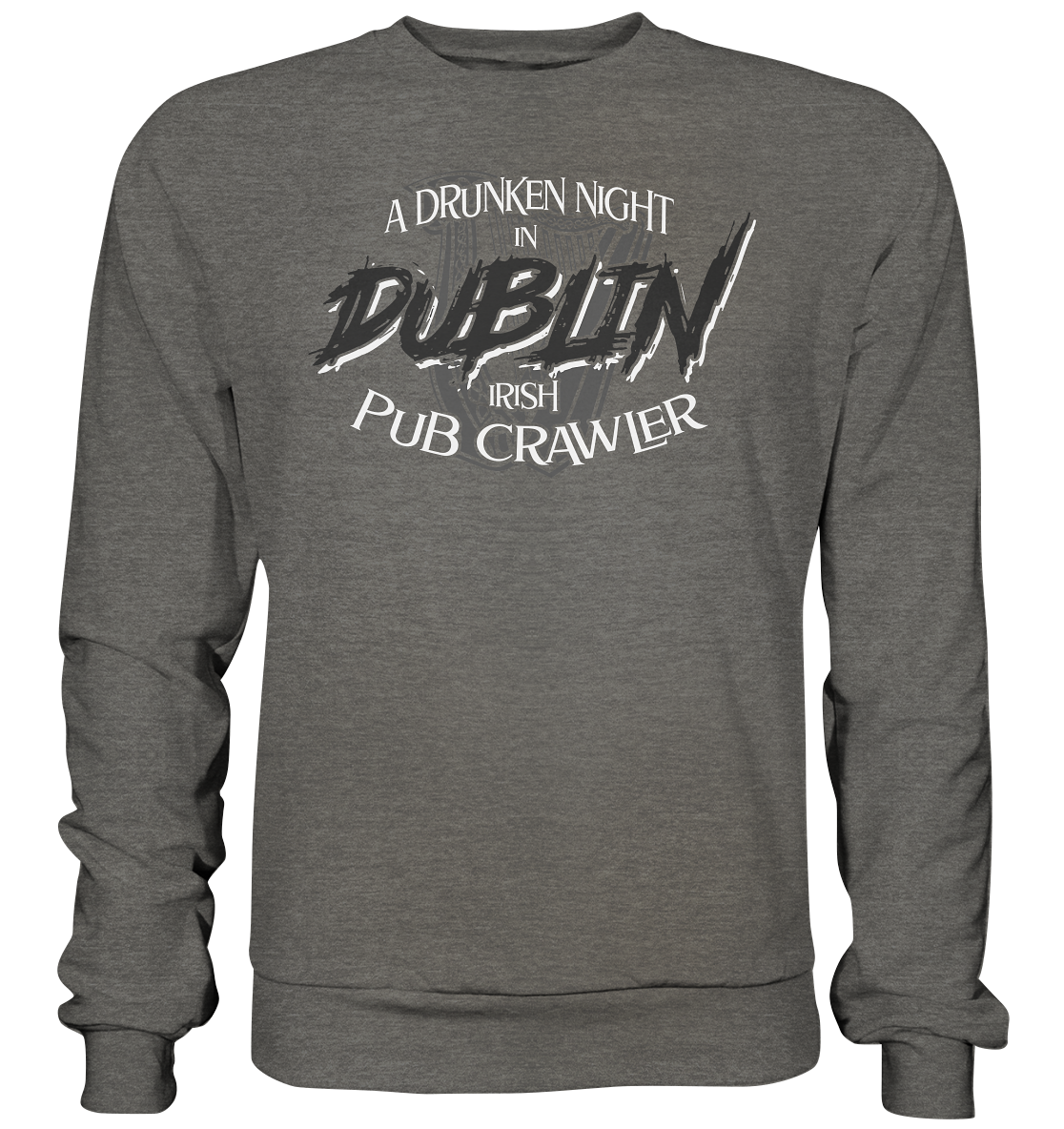 A Drunken Night In Dublin "Irish Pub Crawler" - Basic Sweatshirt