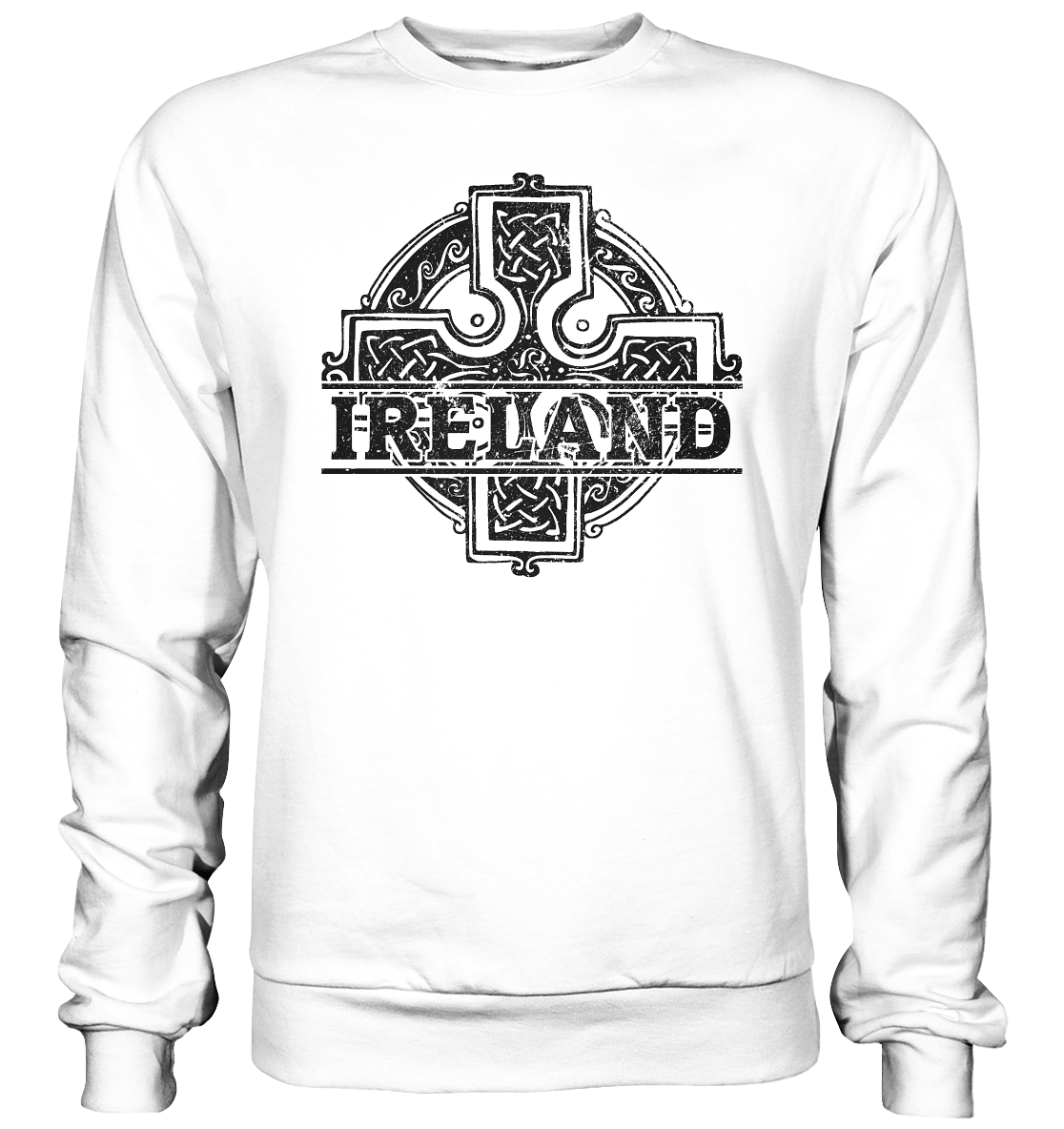 Ireland "Celtic Cross" - Basic Sweatshirt