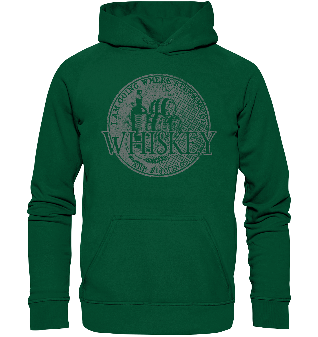 Streams Of Whiskey - Basic Unisex Hoodie