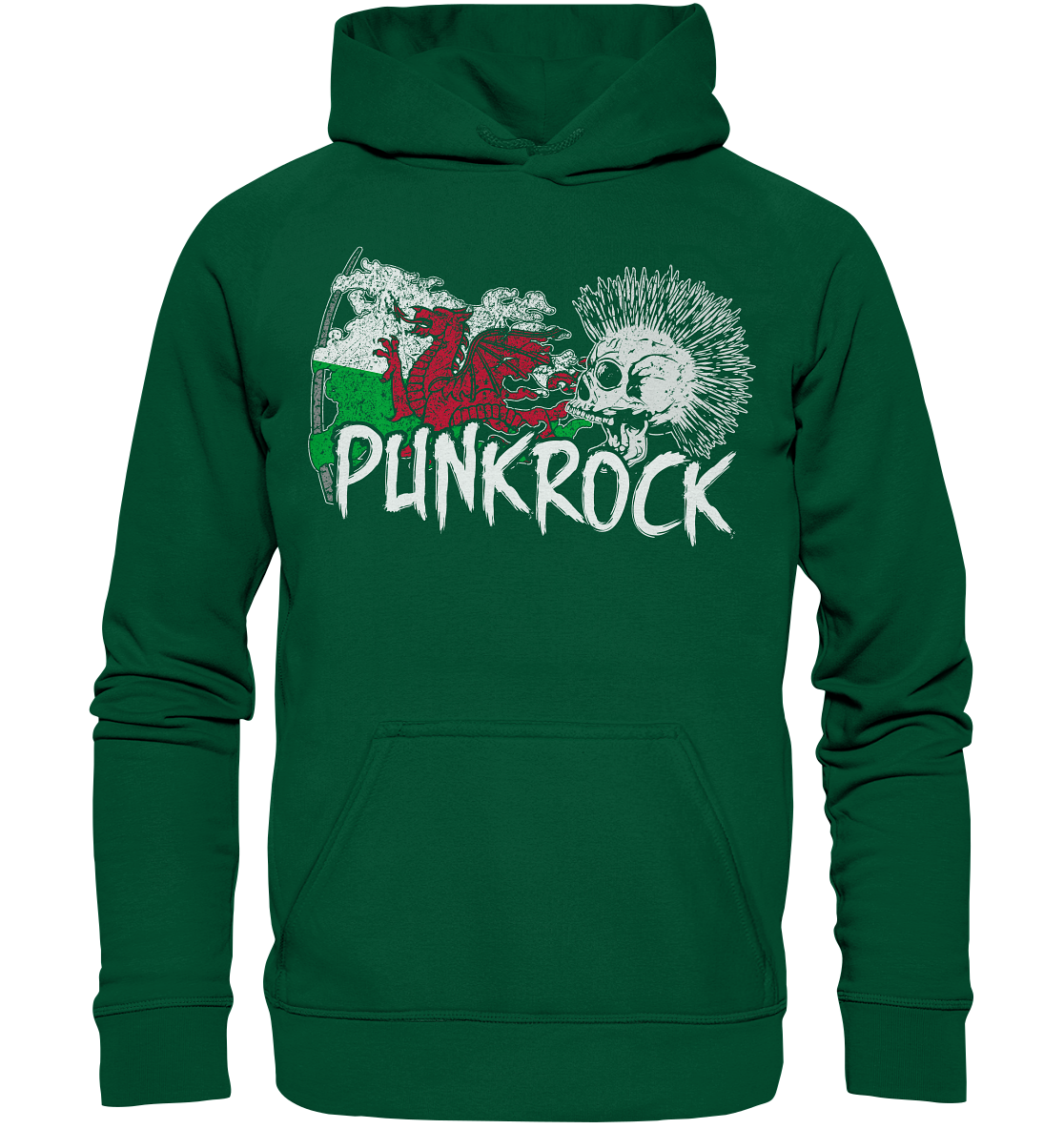 Punkrock "Wales" - Basic Unisex Hoodie