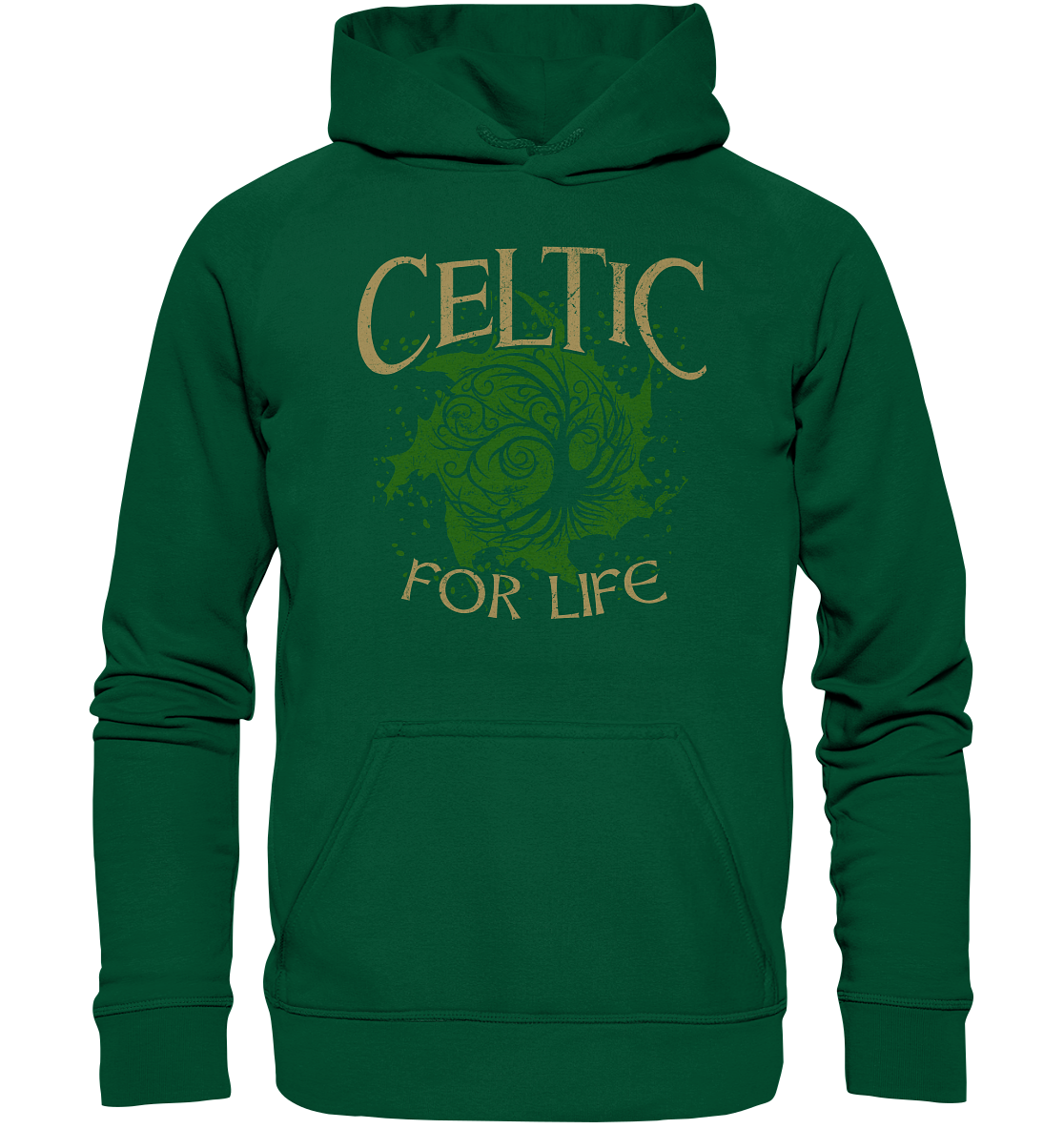 Celtic "For Life" - Basic Unisex Hoodie