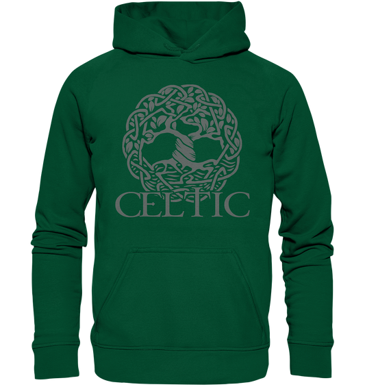 "Celtic Tree" - Basic Unisex Hoodie