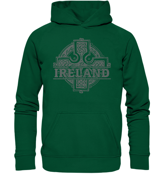 Ireland "Celtic Cross" - Basic Unisex Hoodie