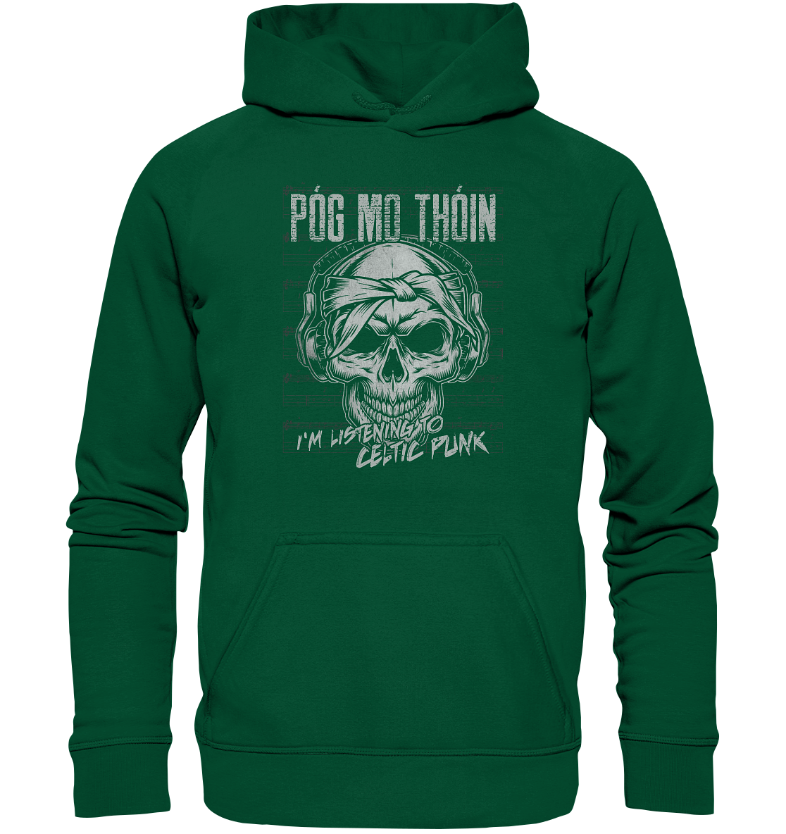 Póg Mo Thóin "Celtic Punk" - Basic Unisex Hoodie