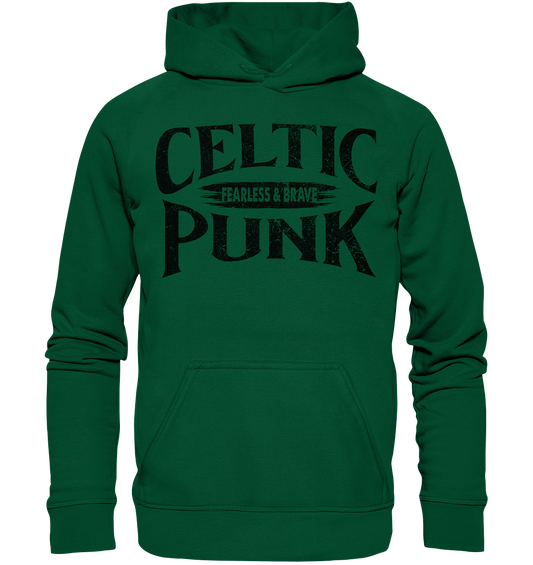 Celtic Punk "Fearless & Brave" - Basic Unisex Hoodie