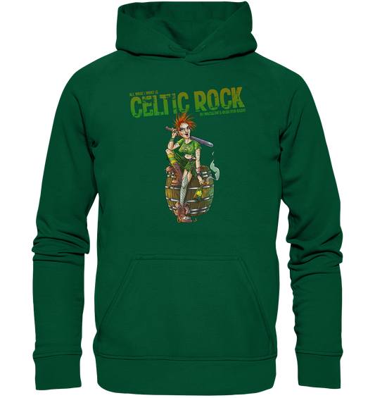 All What I Want Is "Celtic Rock" - Basic Unisex Hoodie