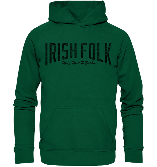 Irish Folk "Rocky Road To Dublin" - Basic Unisex Hoodie