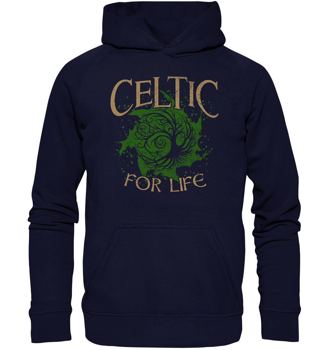 Celtic "For Life" - Basic Unisex Hoodie