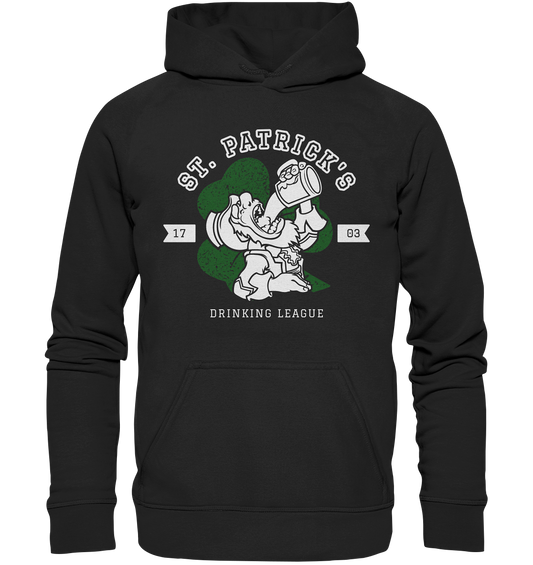 St. Patrick's "Drinking League" - Basic Unisex Hoodie