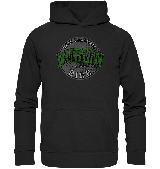 Dublin "Estd 988 / Baile Átha Cliath / Éire" - Basic Unisex Hoodie