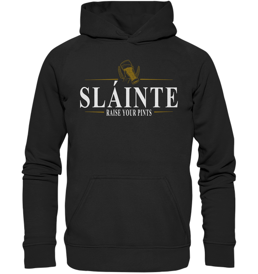 Sláinte "Raise Your Pints" - Basic Unisex Hoodie