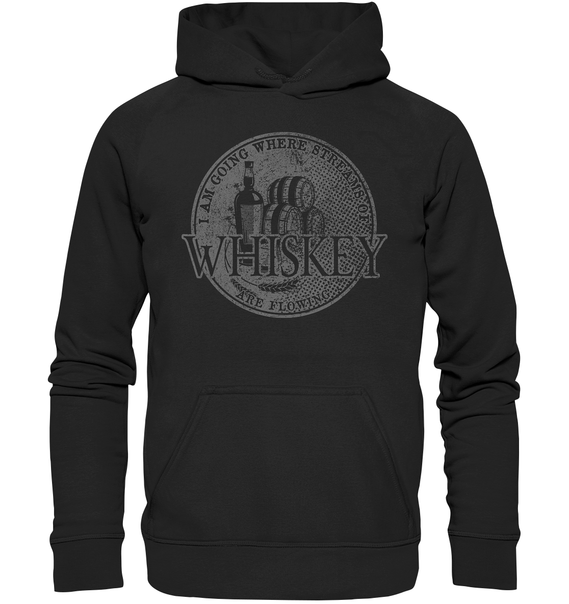 Streams Of Whiskey - Basic Unisex Hoodie