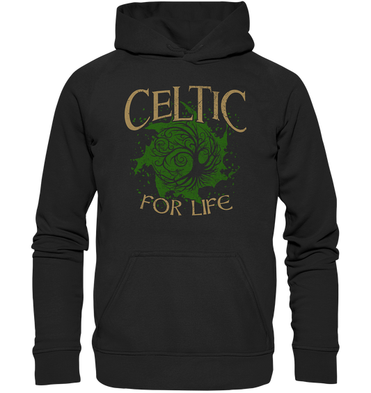 Celtic "For Life" - Basic Unisex Hoodie