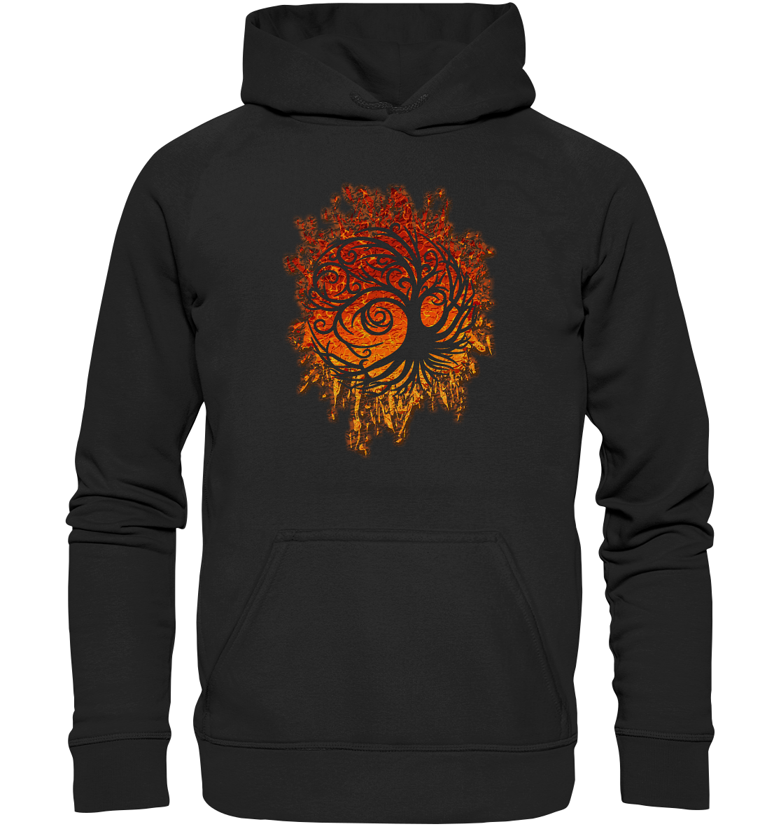 Celtic Tree "Fire" - Basic Unisex Hoodie