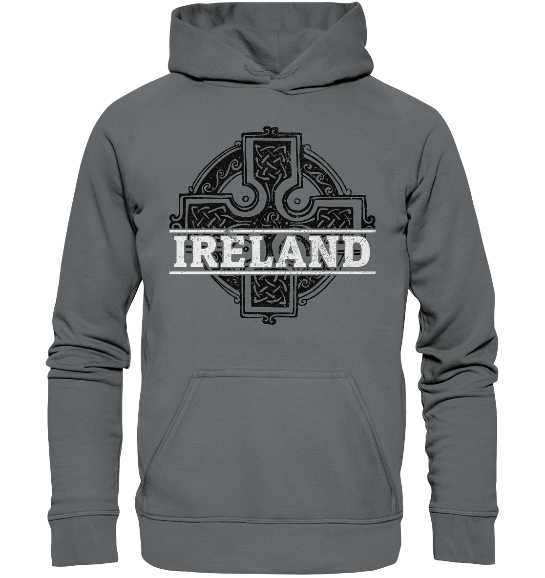 Ireland "Celtic Cross" - Basic Unisex Hoodie