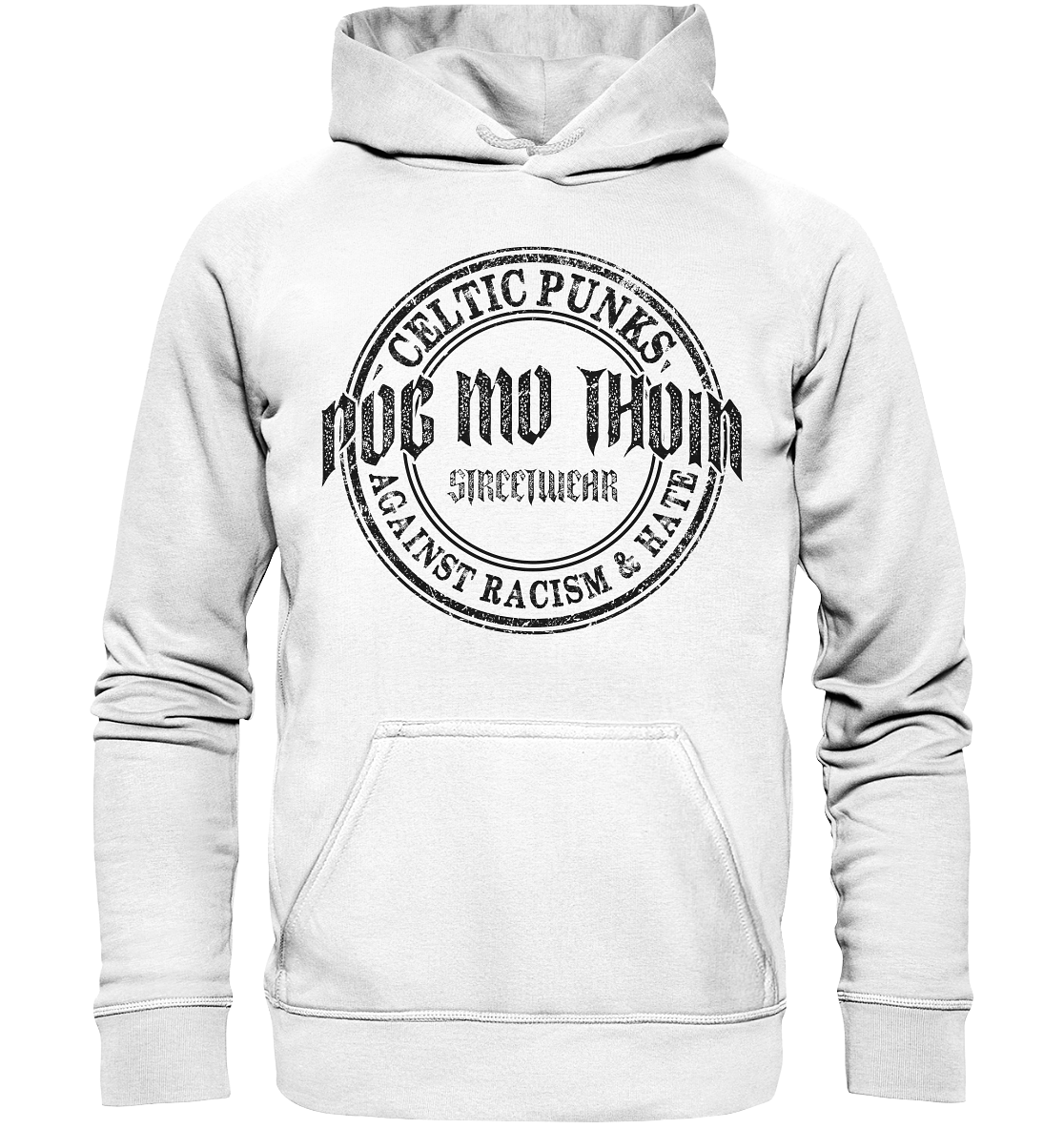 Póg Mo Thóin Streetwear "Celtic Punks Against Racism & Hate" - Basic Unisex Hoodie