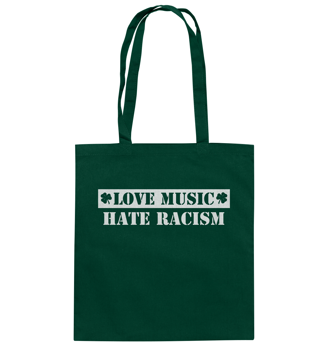 "Love Music - Hate Racism" - Baumwolltasche