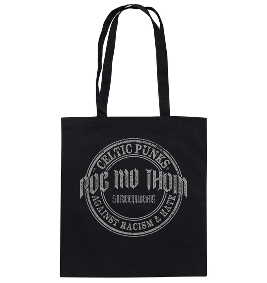 Póg Mo Thóin Streetwear "Celtic Punks Against Racism & Hate" - Baumwolltasche