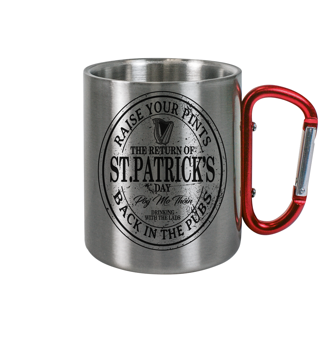 The Return Of St.Patrick's Day - Edelstahl Tasse