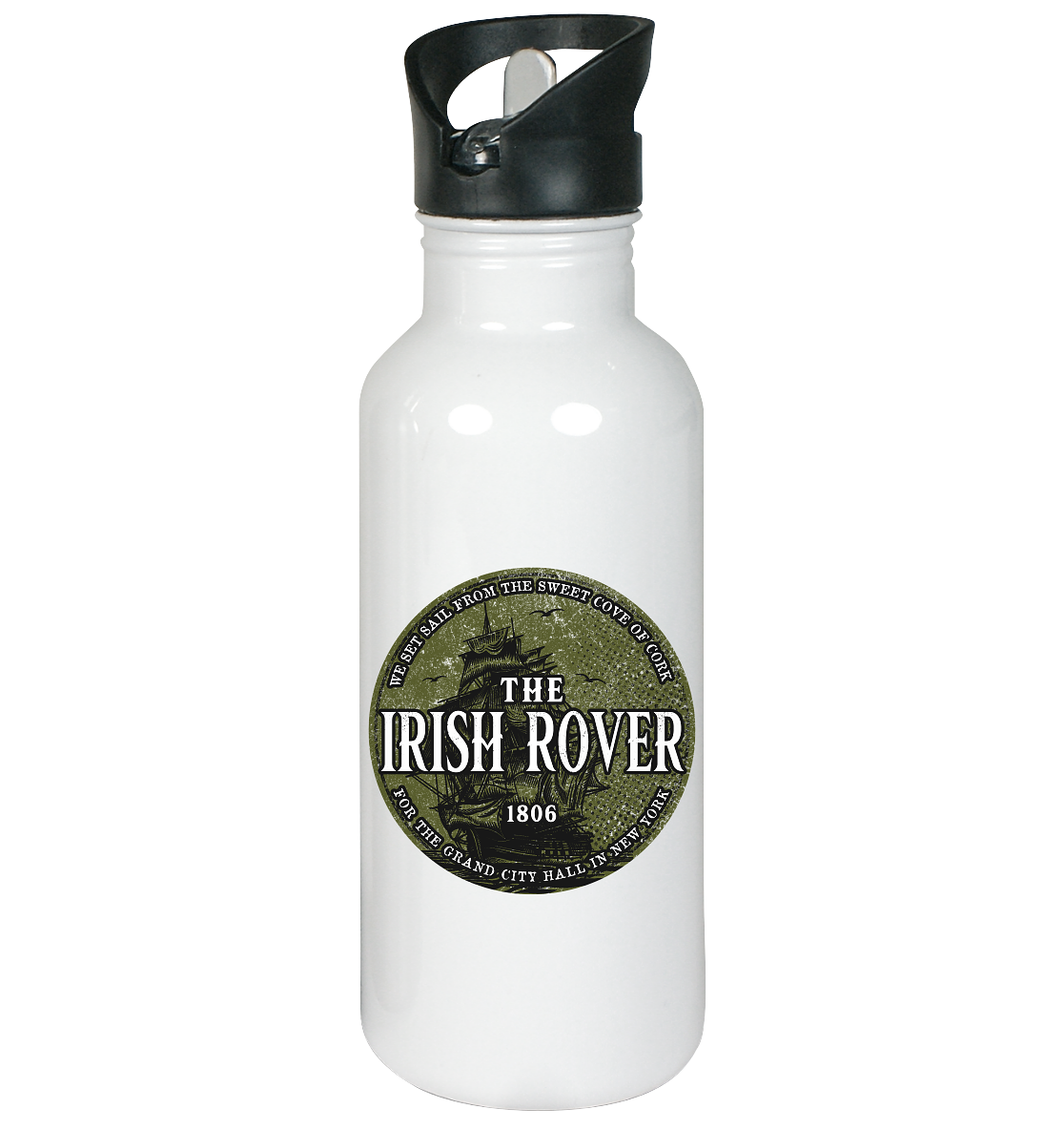 "The Irish Rover" - Edelstahl-Trinkflasche